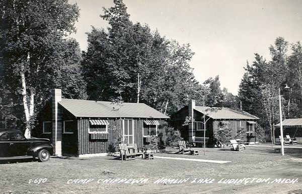 Ludington Camp Chippewa Hamlin Lake (newer photo)